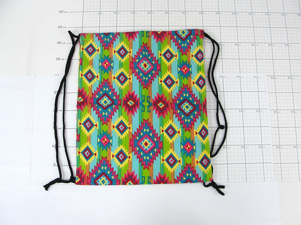 WOREK / PLECAK WZORKI wym.35x41 cm PPB ; 12/360 ; EAN: 