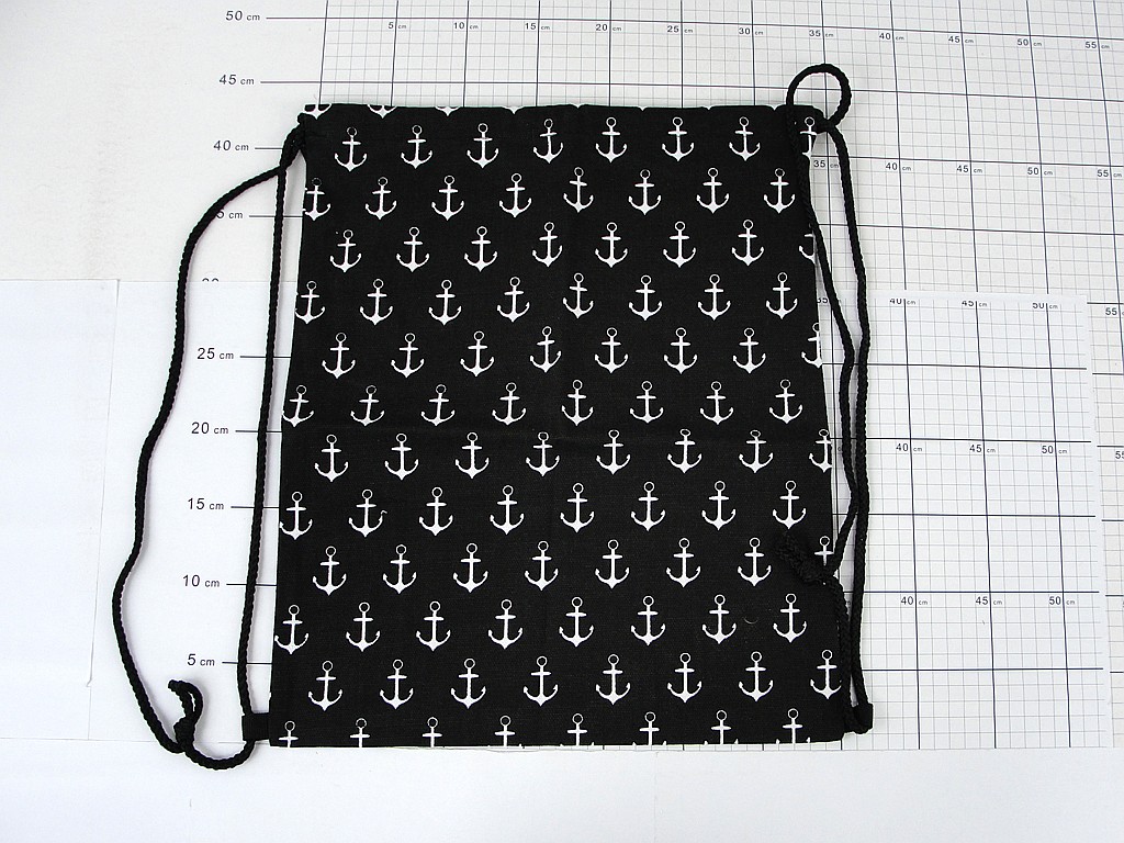 WOREK / PLECAK WZORKI wym.35x41 cm PPB ; 12/360 ; EAN: 