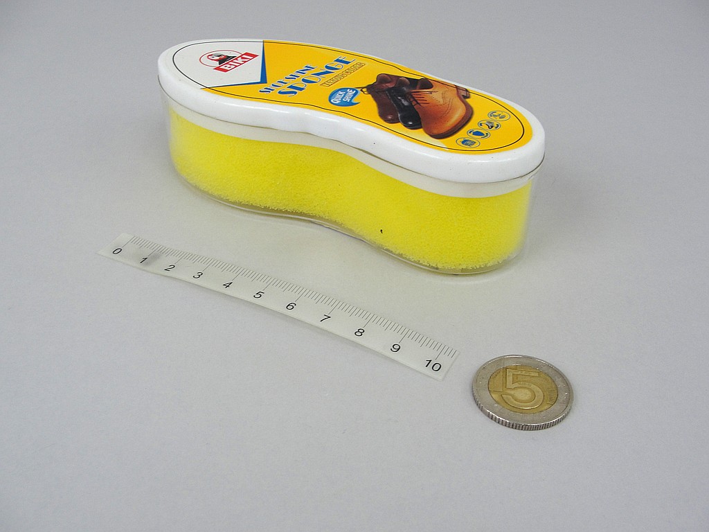 Pasta bezbarwna do butów z gąbką; wym.5,5x13x4 cm ; OPP ; 12/240 ; EAN: 