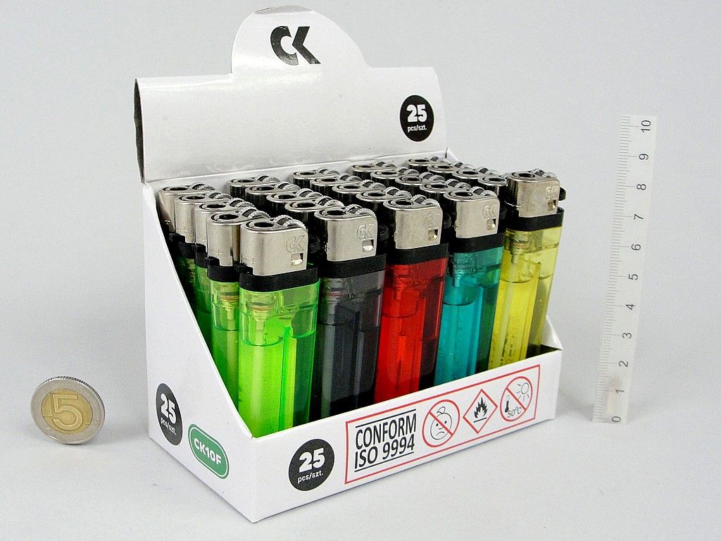 ZAPALNICZKA KRZESIWOWA ; wym. 2,5x8x1cm; DISPLAY ; 25/50 ; EAN: 