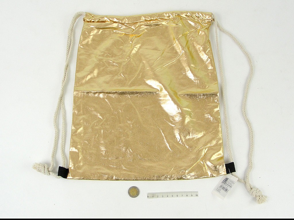 WOREK PLECAK METALIC ; MIX KOLORÓW; wym. 33x41cm; PPB ; 12/240 ; EAN: 