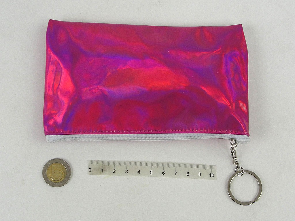 KOSMETYCZKA HOLOGRAM wym.17x10 cm BRELOK PPB ; 12/600 ; EAN: 