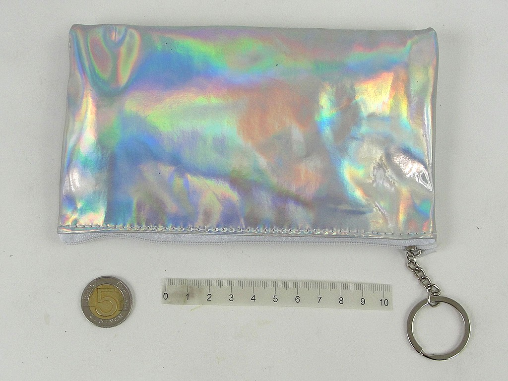 KOSMETYCZKA HOLOGRAM wym.17x10 cm BRELOK PPB ; 12/600 ; EAN: 