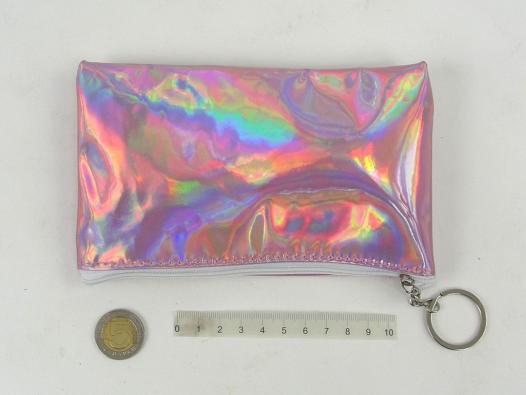 KOSMETYCZKA HOLOGRAM wym.17x10 cm BRELOK PPB ; 12/600 ; EAN: 