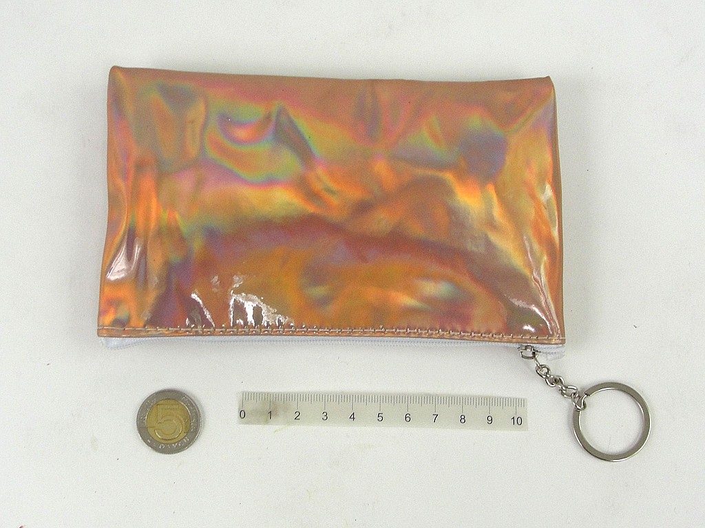 KOSMETYCZKA HOLOGRAM wym.17x10 cm BRELOK PPB ; 12/600 ; EAN: 