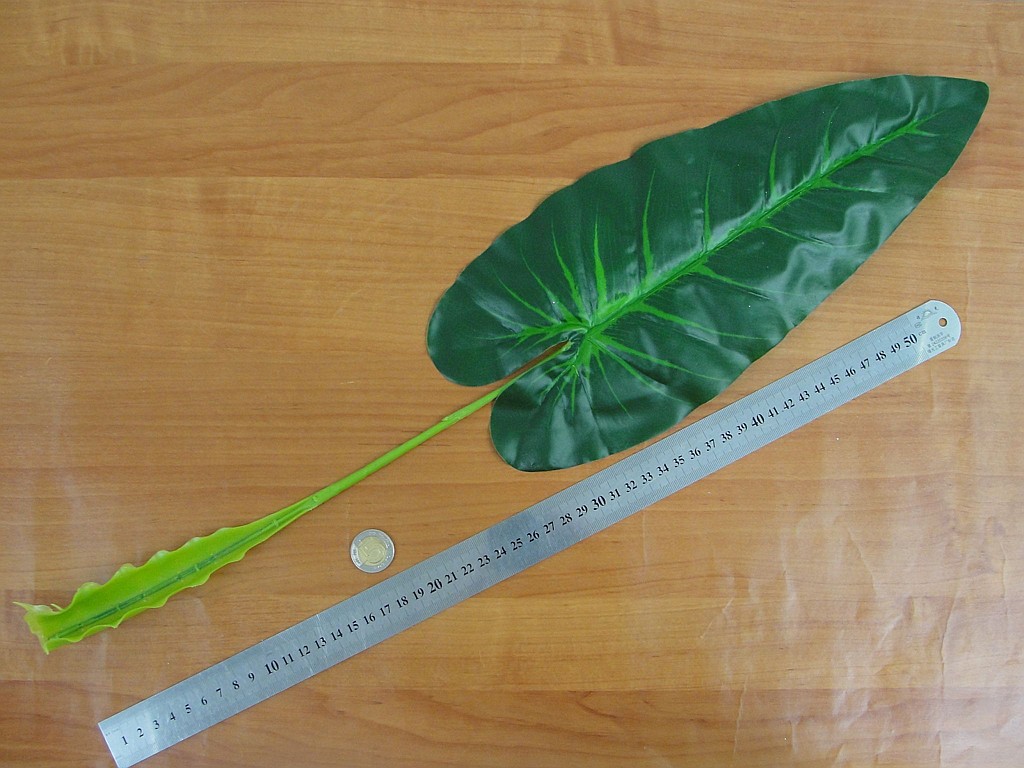 SZTUCZNY LIŚĆ BANANOWCA ; dł. 61cm ; PPB ; 1200 ; EAN: 