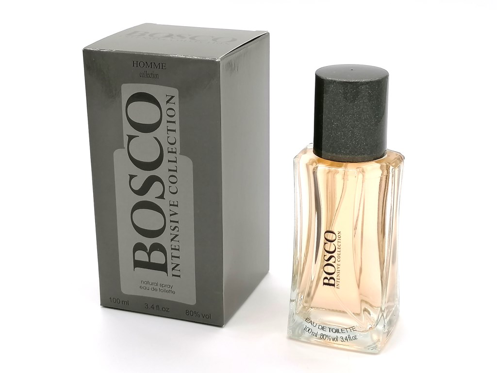 PERFUMY BOSCO MEN BOSCO INTENSIVE COLLECTION; 100 ml; wym.op. 7x7x13,8 cm; 24 ; BOX ; 24 ;