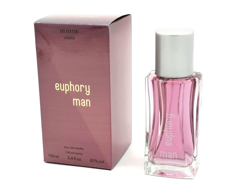 PERFUMY BOSCO MEN EUPHORY MAN; 100 ml; wym.op. 7x7x13,8cm; BOX ; 24 ;