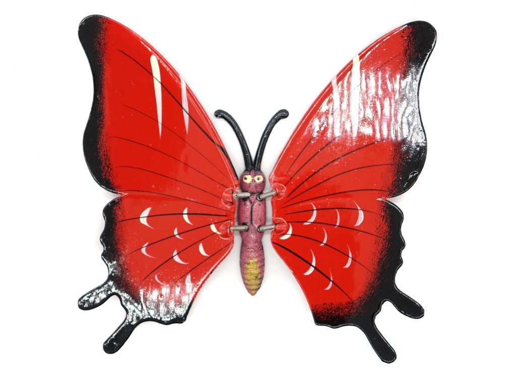 WIATRACZEK MOTYL DO WBICIA, DEKORACJA ; PLASTIK; wym. 23x20cm, wys. 60cm; PPB ; 288 ; EAN: 