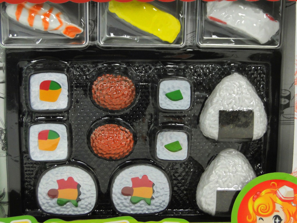 zestaw sushi; 38x26x5cm, W/B ; 30/60 ; EAN: 