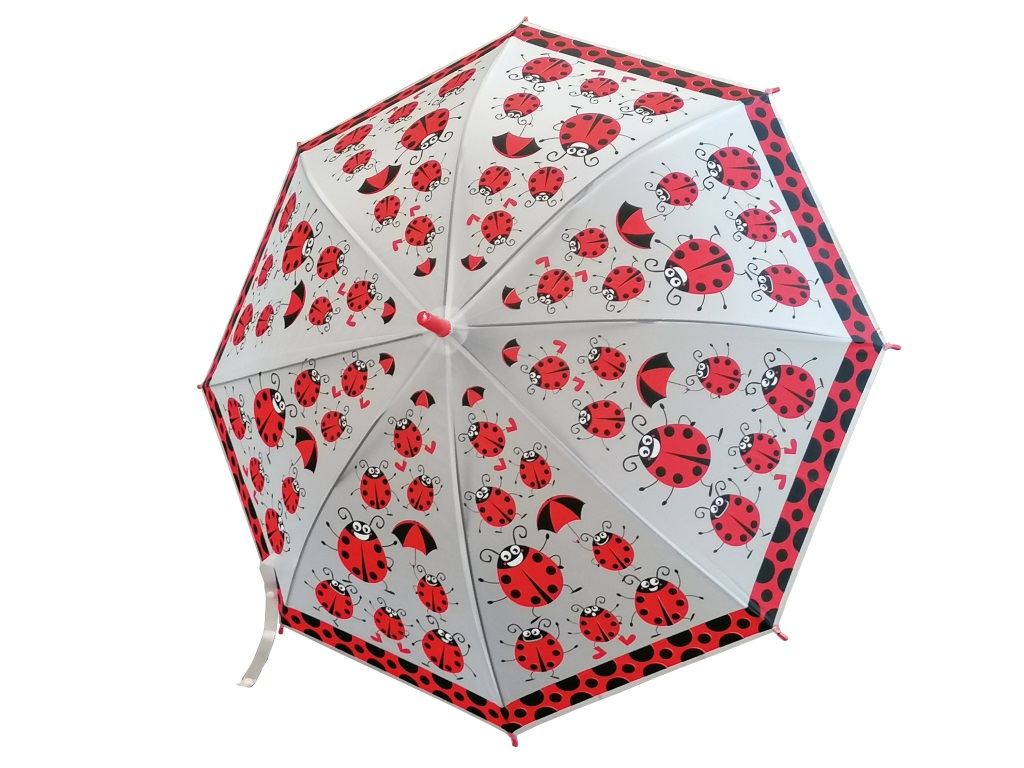 PARASOL Z GWIZDKIEM OWADY ; MIX WZORÓW; dł. 66cm; PPB ; 100 ; EAN: 