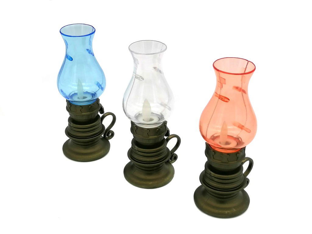 LAMPION LAMPA ; MIX KOLORÓW; wym. 5,4x13cm; W/B; BN ; 240 ;