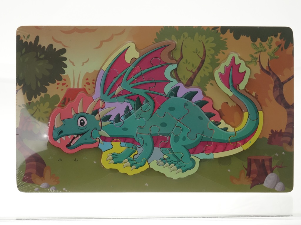 PUZZLE DREWNIANE ; MIX WZORÓW; wym. 18x30cm ; PPB ; 120 ; EAN: 