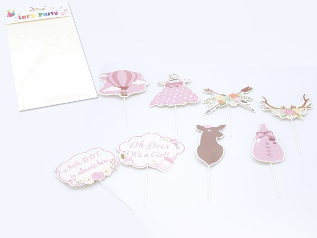 TOPPER BABY SHOWER 20x29cm ; B/C ; 600 ;