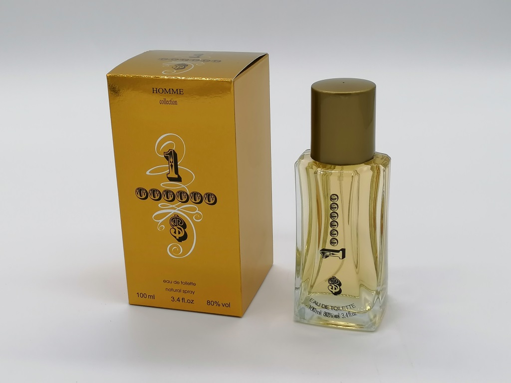 Perfumy Bosco Man "1000000 $", woda toaletowa dla mężczyzn 100 ml;  wym. op. 7x7x13,8 cm ; BOX ; 24 ; EAN: 