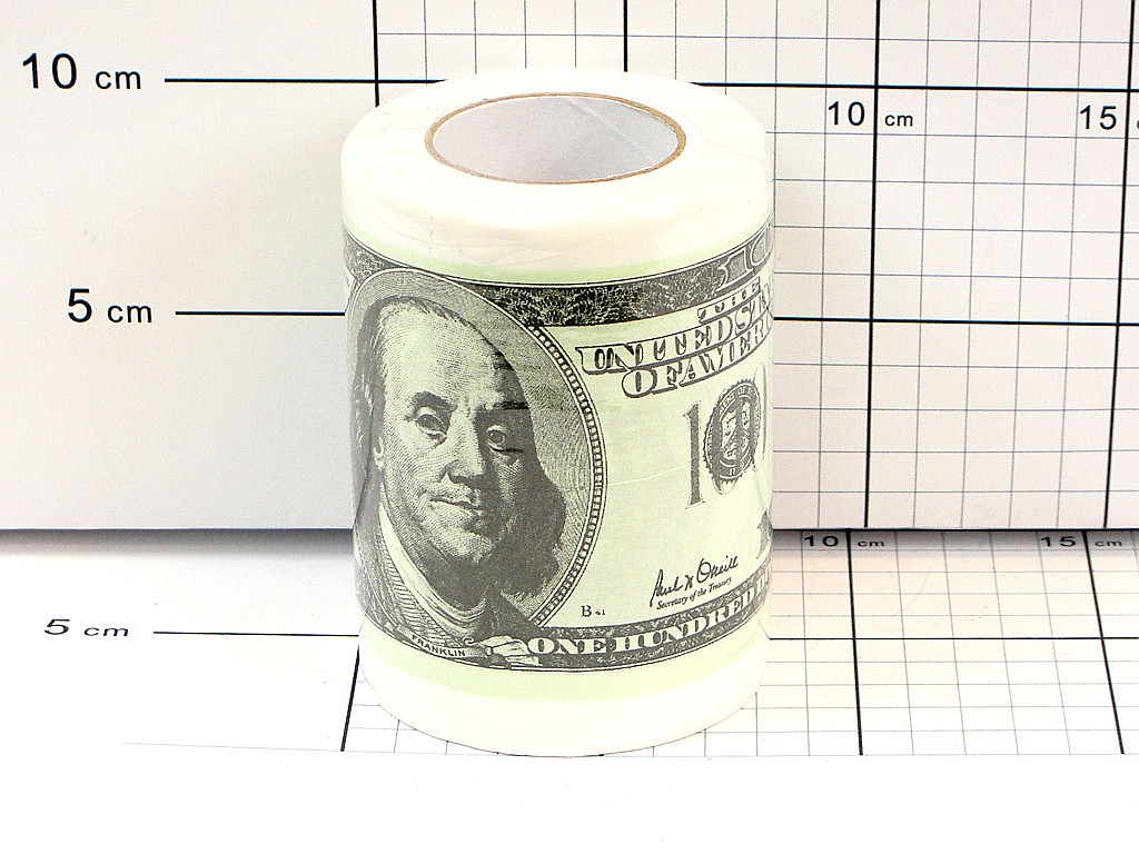 PAPIER TOALETOWY DOLAR ; wym. 8,5x11cm ; PPB ; 100 ; EAN: 5906245371057