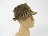 KAPELUSZ AKSAMITNY FEDORA ; MIX KOLORÓW; wym. 28x23x12cm ; PPB ; 360 ; EAN: 