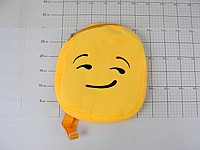 Plecak EMOTIKON pluszowy; wym.24x26x6 cm PPB ; 10/200 ; EAN: