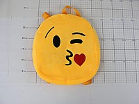Plecak EMOTIKON pluszowy; wym.24x26x6 cm PPB ; 10/200 ; EAN: