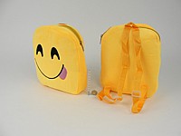 Plecak EMOTIKON pluszowy; wym.24x26x6 cm PPB ; 10/200 ; EAN: