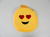 Plecak EMOTIKON pluszowy; wym.24x26x6 cm PPB ; 10/200 ; EAN: