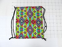 WOREK / PLECAK WZORKI wym.35x41 cm PPB ; 12/360 ; EAN: