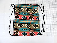 WOREK / PLECAK WZORKI wym.35x41 cm PPB ; 12/360 ; EAN: