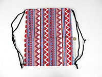 WOREK / PLECAK WZORKI wym.35x41 cm PPB ; 12/360 ; EAN:
