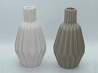 WAZON CERAMICZNY ROZETY ; PĘKATY; wym. 11x22cm ; WN ; 16 ; EAN: 