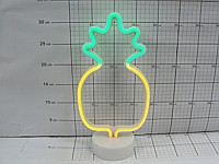 Lampka ala neon  ANANAS LED, 3xAA; wys.32cm BOX ; 60 ; EAN: 