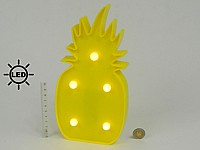 LAMPKA ANANAS LED ; 3xAA; wym. 13x25x3cm; PPB ; 36 ; EAN: 