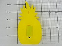 LAMPKA ANANAS LED ; 3xAA; wym. 13x25x3cm; PPB ; 36 ; EAN: 