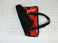 TORBA MAGICZNE CEKINY ; MIX KOLORÓW; wym. 48x37x12cm, dł. U. 29cm; PPB ; 10/100 ; EAN: 