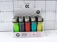 ZAPALNICZKA KRZESIWOWA ; wym. 2,5x8x1cm; DISPLAY ; 25/50 ; EAN: