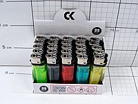 ZAPALNICZKA KRZESIWOWA ; wym. 2,5x8x1cm; DISPLAY ; 25/50 ; EAN: