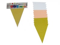 GIRLANDA PARTY 12szt. PAPIER BROKAT DIY ; wym.13x17cm, dł. 280cm; PPB ; 432 ; EAN: 