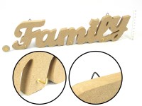 WIESZAK NA KLUCZE FAMILY 67; MDF; wym. 39x9x1,5cm ; PPB ; 67 ; EAN: 