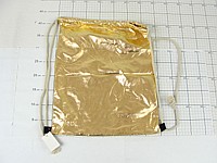 WOREK PLECAK METALIC ; MIX KOLORÓW; wym. 33x41cm; PPB ; 12/240 ; EAN: