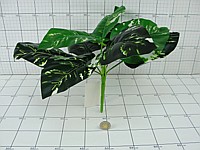 SZTUCZNY KWIAT MONSTERA 9 liści ; wys. 33cm; PPB ; 600 ; EAN: 