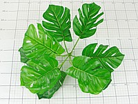 SZTUCZNY KWIAT MONSTERA 9 liści ; wys. 33cm; PPB ; 600 ; EAN: 