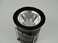 LATARKA KEMPINGOWA LAMPA LED ; 230V / SOLAR; 2 TRYBY ŚWIECENIA, wym. 9,5x14,5/20cm; BOX ; 72 ; EAN: 