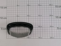 PRASKA DO CZOSNKU ; METAL + PLASTIK; wym. 65x11cm; BOX ; 200 ; EAN: