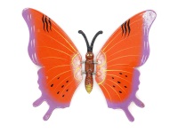 WIATRACZEK MOTYL DO WBICIA, DEKORACJA ; PLASTIK; wym. 23x20cm, wys. 60cm; PPB ; 288 ; EAN: 