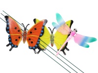 WIATRACZEK MOTYL DO WBICIA, DEKORACJA ; PLASTIK; wym. 23x20cm, wys. 60cm; PPB ; 288 ; EAN: 