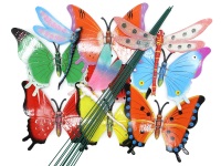 WIATRACZEK MOTYL DO WBICIA, DEKORACJA ; PLASTIK; wym. 23x20cm, wys. 60cm; PPB ; 288 ; EAN: 