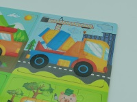 UKŁADANKA PUZZLE POJAZDY 51el. ; wym. Op. 30x30cm; PPB ; 80 ; EAN: 