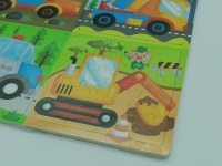 UKŁADANKA PUZZLE POJAZDY 51el. ; wym. Op. 30x30cm; PPB ; 80 ; EAN: 