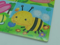 UKŁADANKA PUZZLE OWADY 51el. ; wym. Op. 30x30cm; PPB ; 80 ; EAN: 
