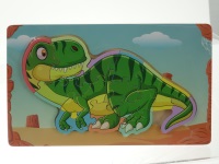 PUZZLE DREWNIANE ; MIX WZORÓW; wym. 18x30cm ; PPB ; 120 ; EAN: 