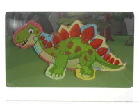 PUZZLE DREWNIANE ; MIX WZORÓW; wym. 18x30cm ; PPB ; 120 ; EAN: 